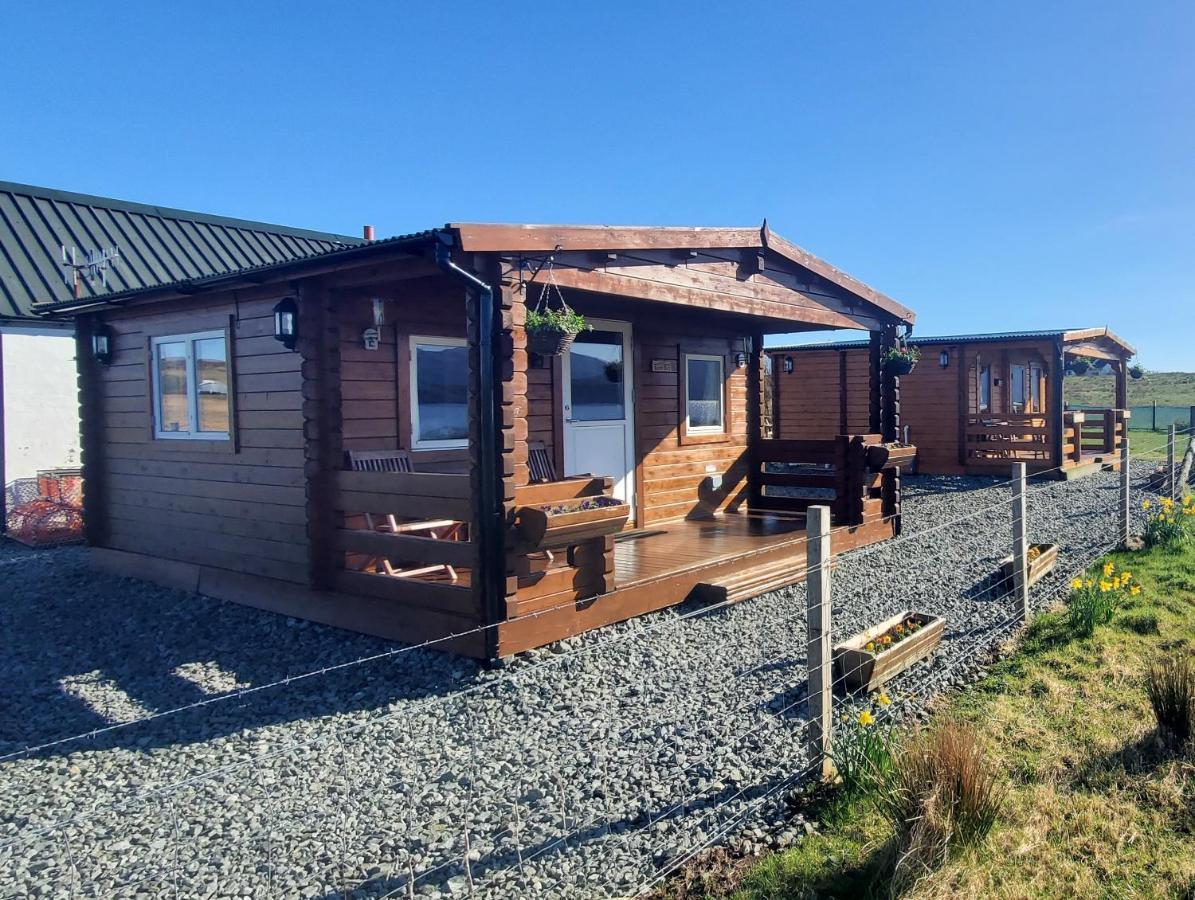 Harlosh Log Cabins Данвеґан Екстер'єр фото