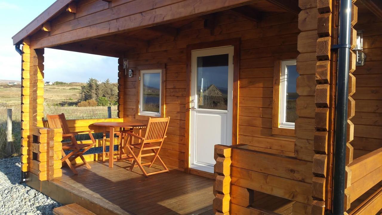 Harlosh Log Cabins Данвеґан Екстер'єр фото